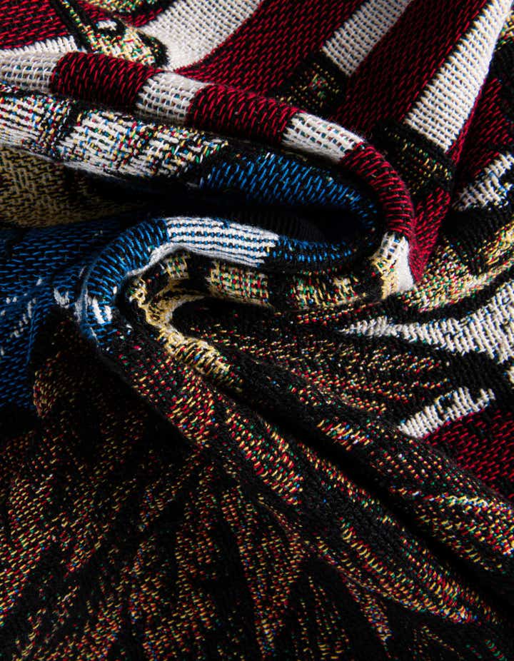 4' 6 x 6' Army Strong Throw Blanket