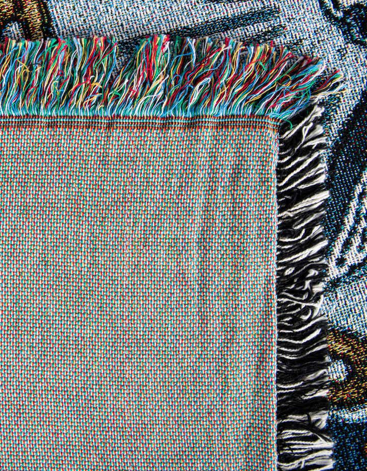 4' 6 x 6' Navy Strong Throw Blanket