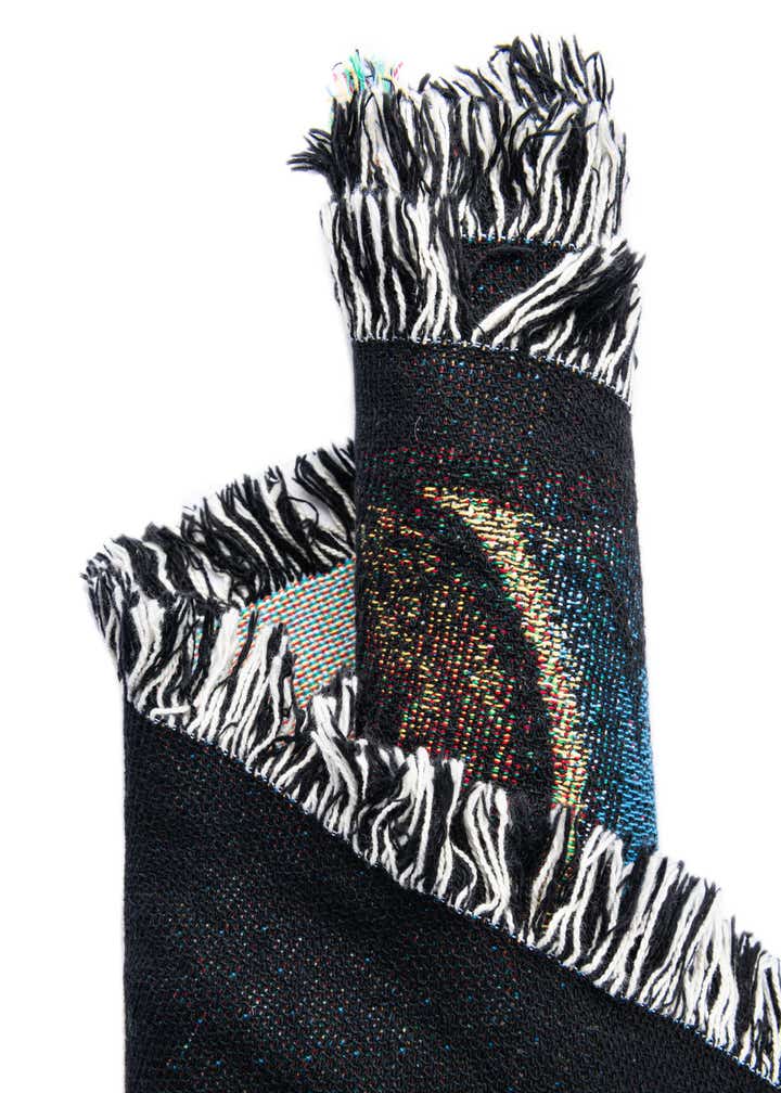 4' 6 x 6' Navy Strong Throw Blanket