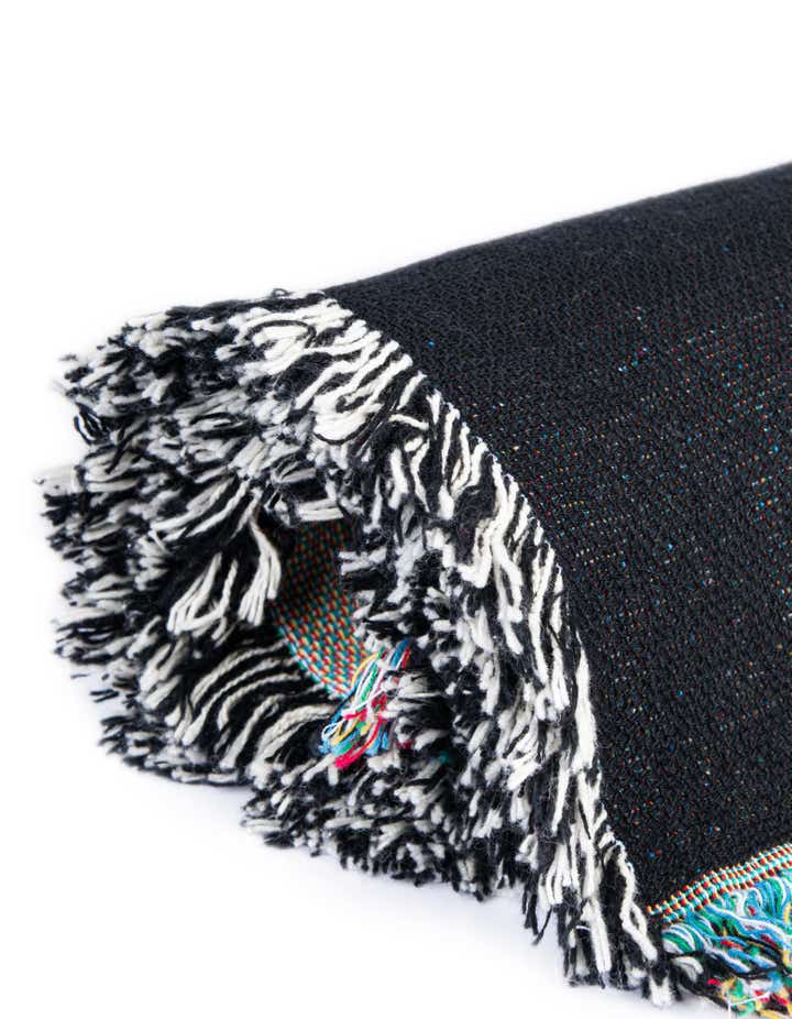 4' 6 x 6' Navy Strong Throw Blanket