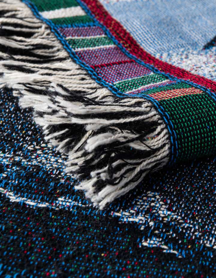 4' 6 x 6' US Navy Throw Blanket