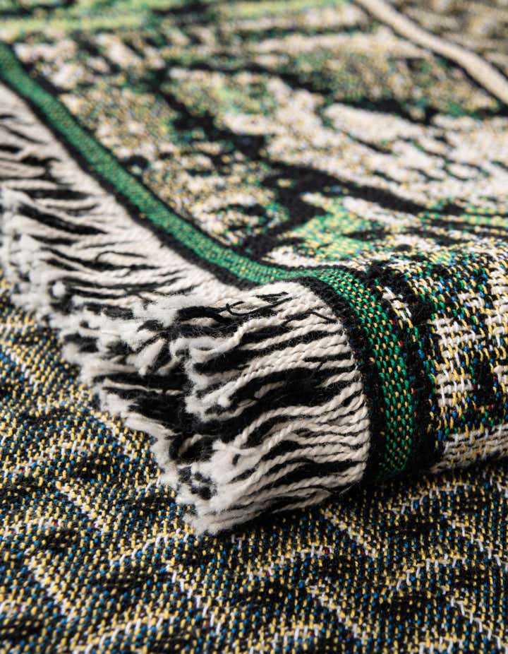 135cm x 185cm Colonial Palms Kuscheldecke