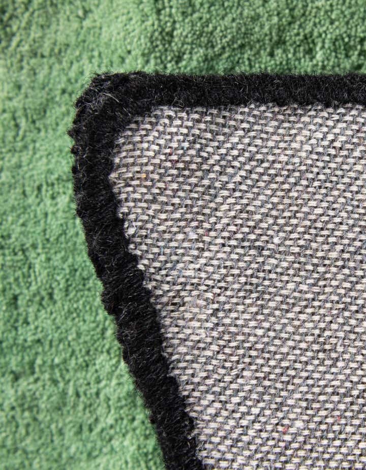 1' 7 x 3' 1 Happy Rugs Boba Tea Wool Freeform Mat