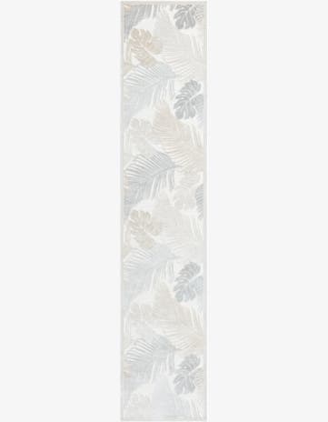 Adirondack · Border Outdoor Rug, gray