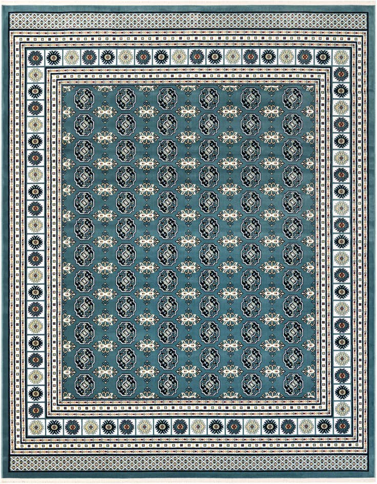 Detail image of 7' 10 x 10' Nain Design Rug