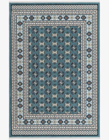 Aegean Blue Nain Design Rug
