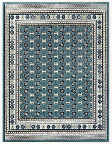 Aegean Blue Nain Design Rug