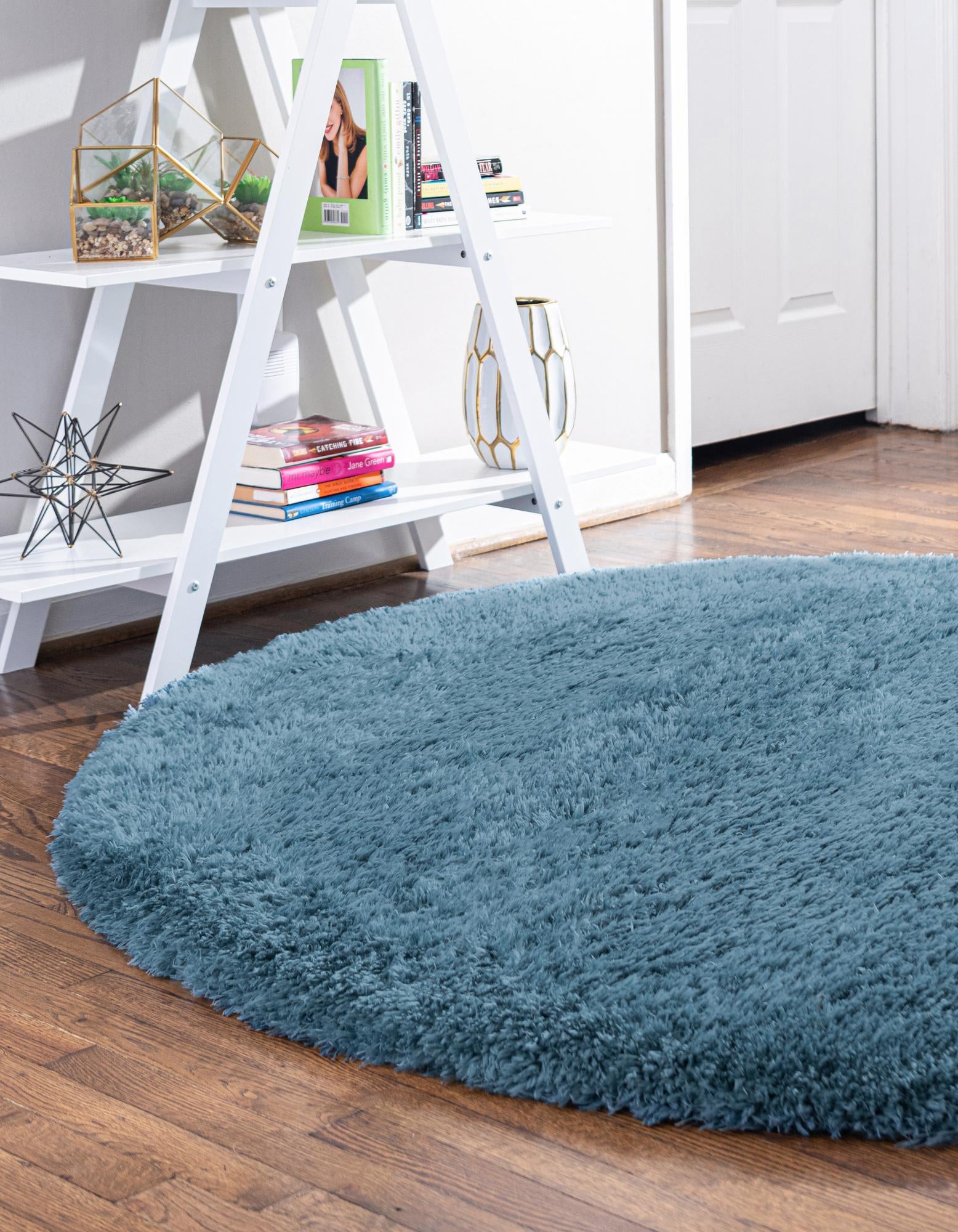 6' x 6' Infinity Shag Round Rug