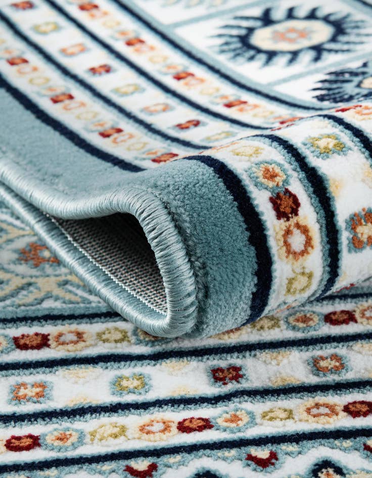 Detail image of 2' x 6' Nain Design Runner Rug