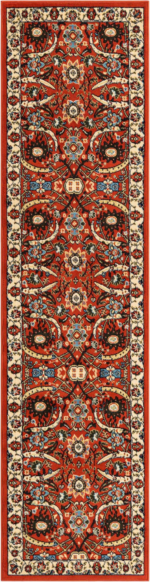 2' 7 x 10' Akers · Border rug