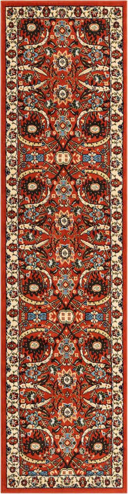 2' 7 x 10' Akers · Border rug
