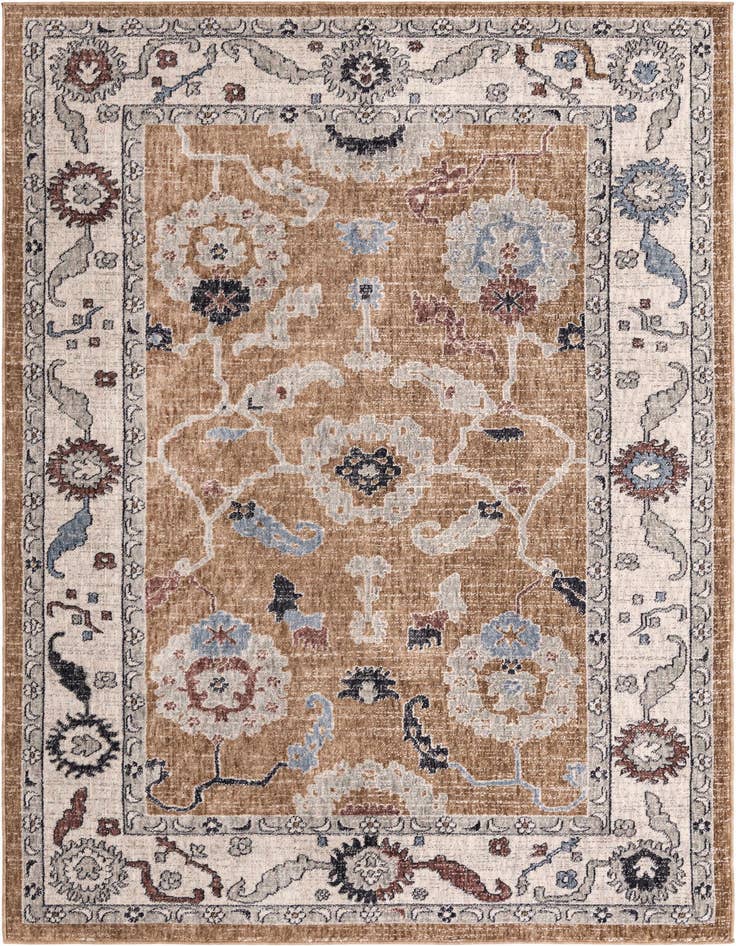 Detail image of 5' 3 x 8' Eco Traditional Rug