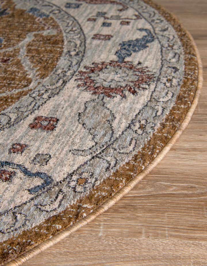 7' x 7' Eco Traditional Round Rug