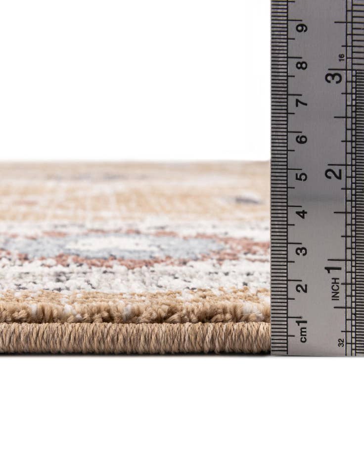 Detail image of 5' 3 x 5' 3 Eco Traditional Round Rug