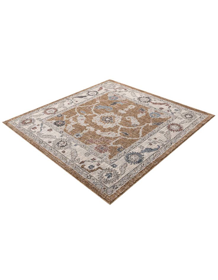 Detail image of 5' 3 x 5' 3 Eco Traditional Square Rug