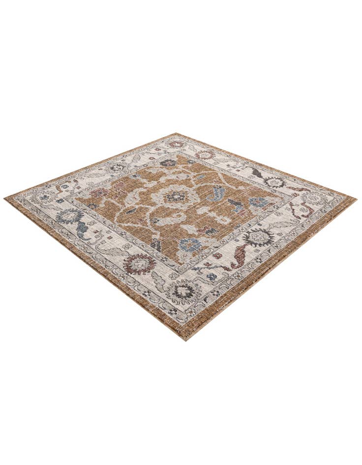 Detail image of 5' 3 x 5' 3 Eco Traditional Square Rug