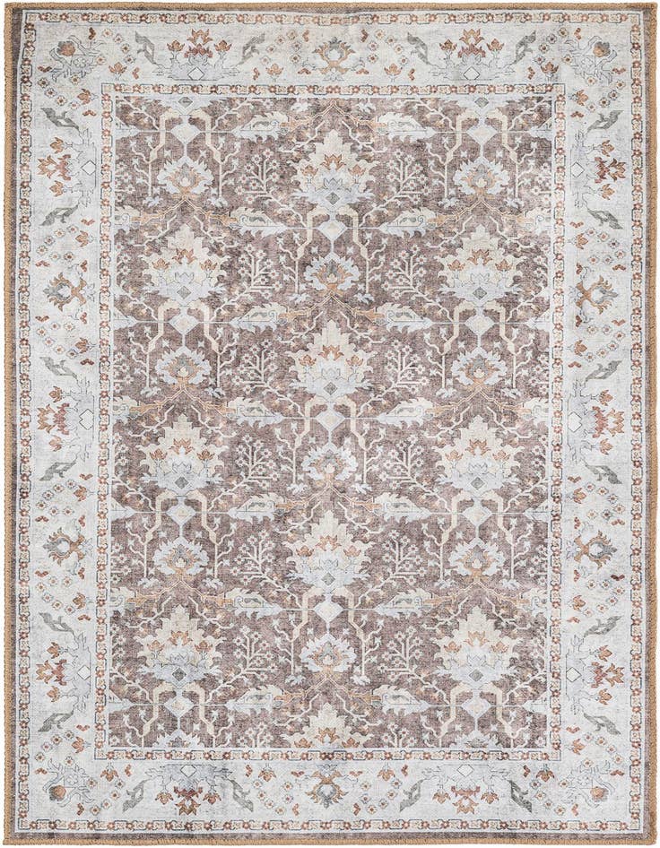 Detail image of 3' 6 x 5' 6 Washable Timeless Rug