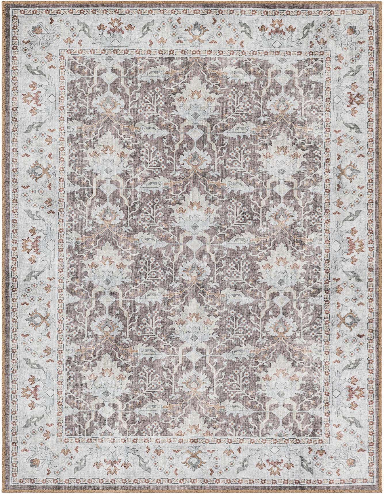 4' 1 x 6' 1 Washable Timeless Rug