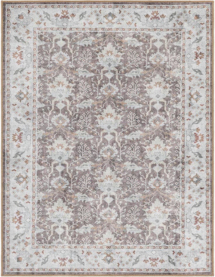 Detail image of 4' 1 x 6' 1 Washable Timeless Rug