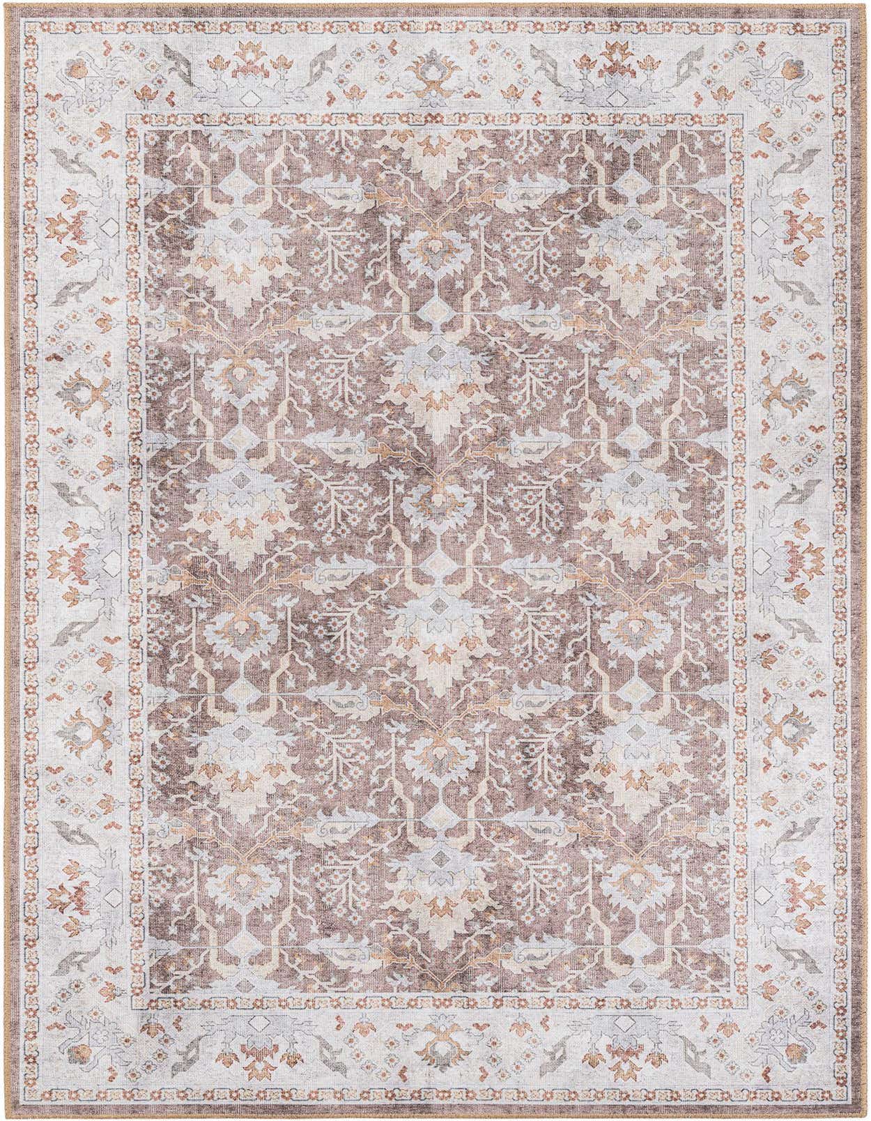 5' 1 x 8' Washable Timeless Rug