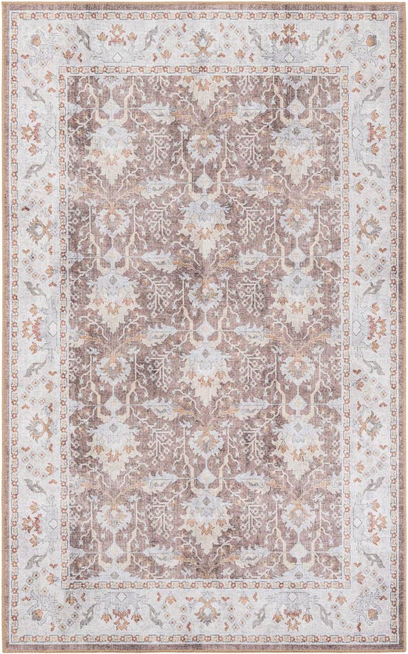 Detail image of 5' 1 x 8' Washable Timeless Rug