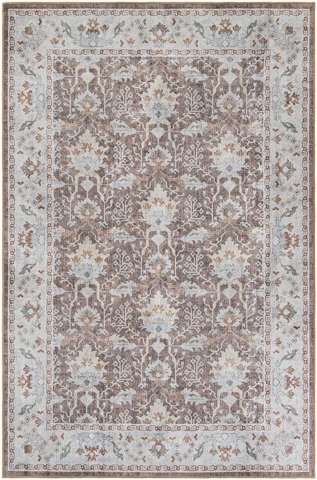 Detail image of 6' 1 x 9' Washable Timeless Rug
