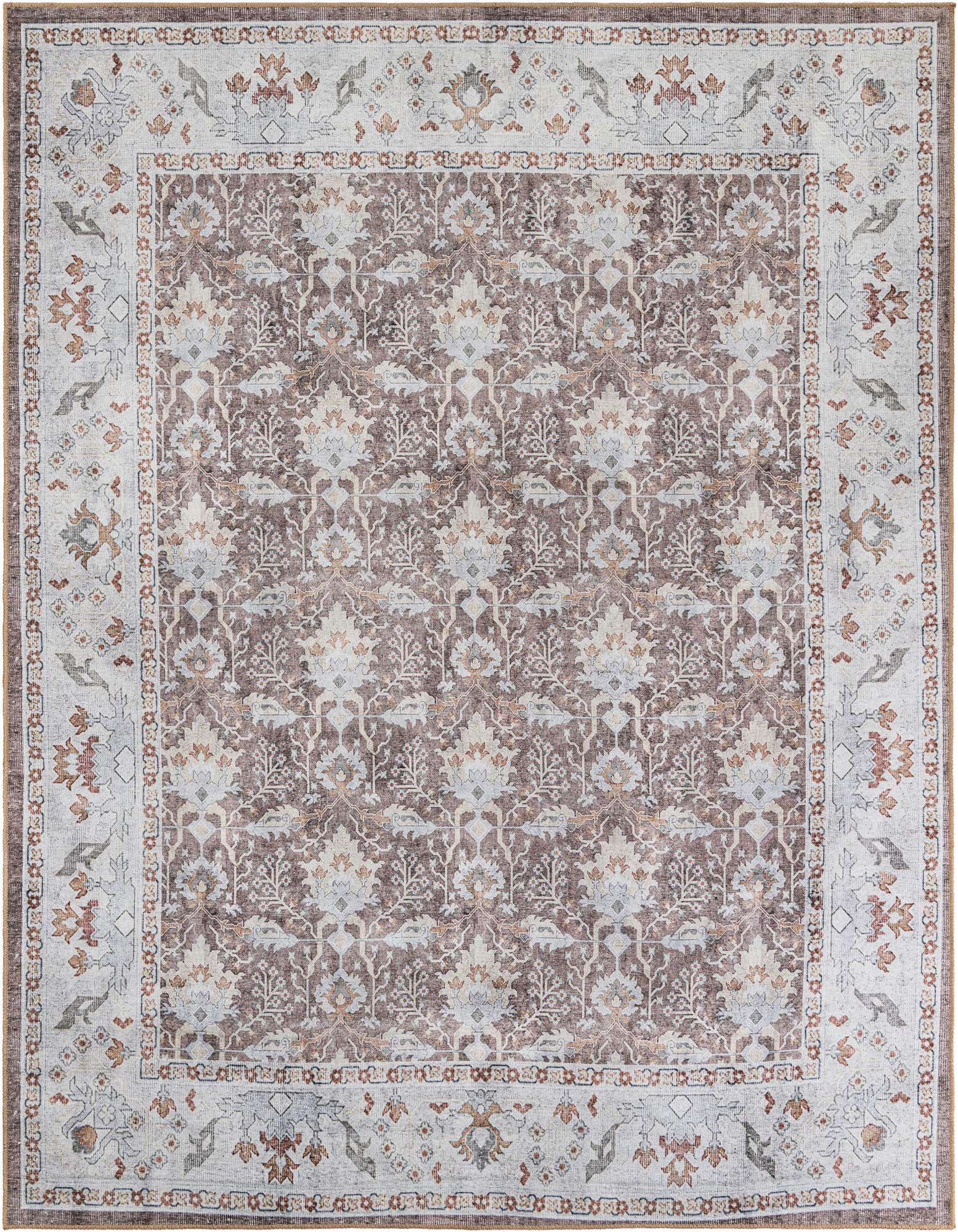 7' 10 x 10' Washable Timeless Rug