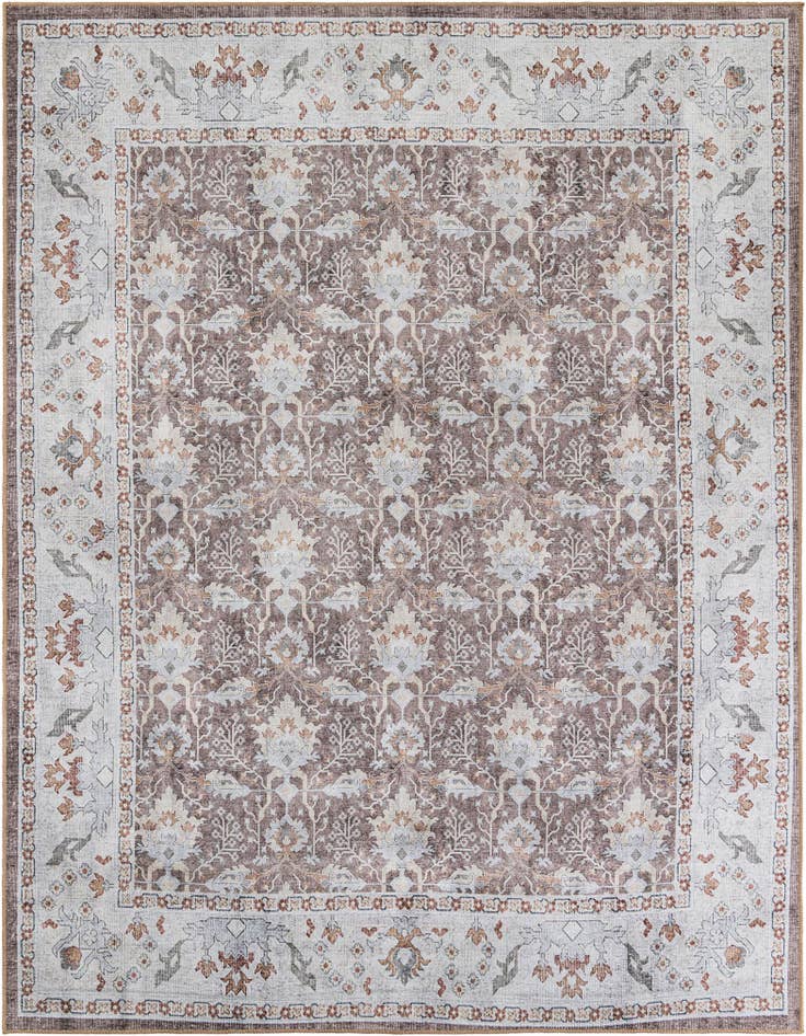 Detail image of 7' 10 x 10' Washable Timeless Rug