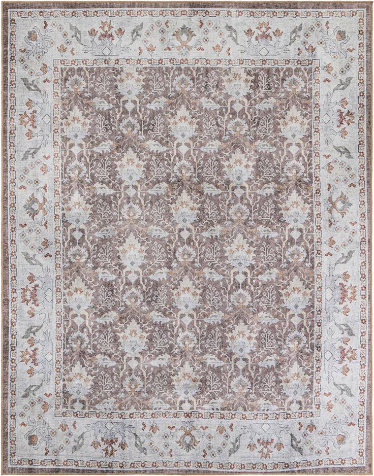 Detail image of 7' 10 x 10' Washable Timeless Rug