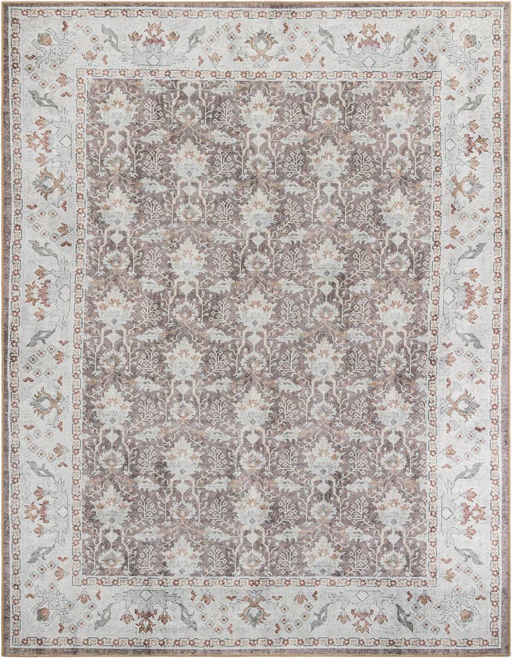Detail image of 8' 4 x 12' Washable Timeless Rug