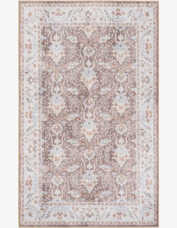 5' 1 x 8' Washable Timeless Rug