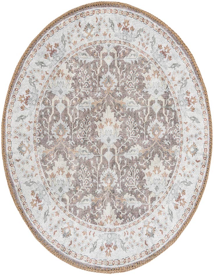 Detail image of 2' x 2' Washable Timeless Round Rug