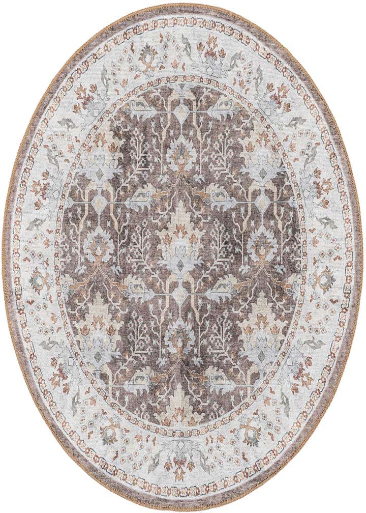 3' 6 x 3' 6 Washable Timeless Round Rug