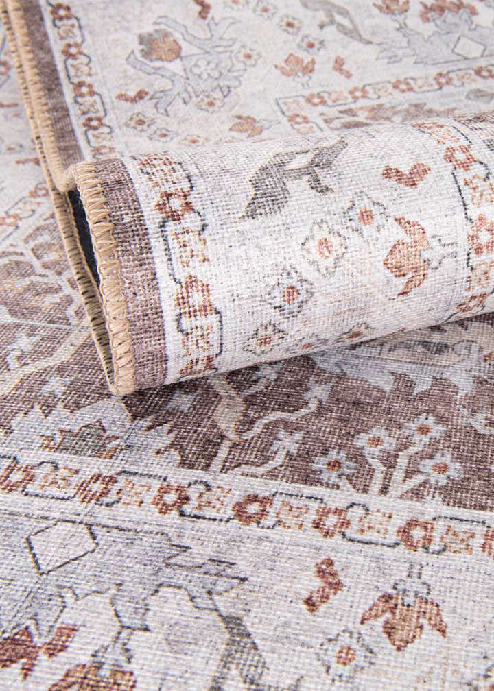 3' 6 x 3' 6 Washable Timeless Round Rug