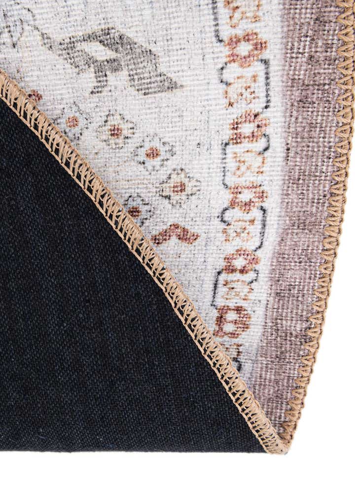 3' 6 x 3' 6 Washable Timeless Round Rug