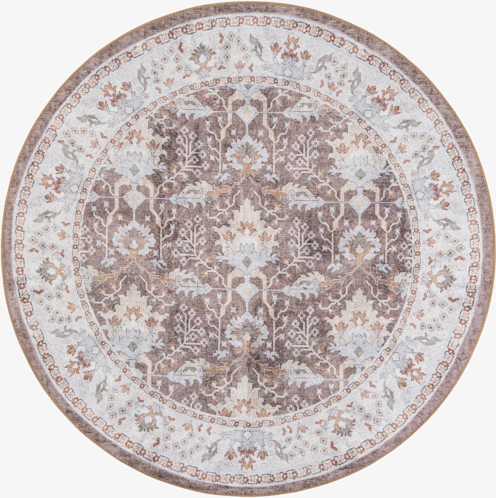 5' 1 x 5' 1 Timeless Round Rug