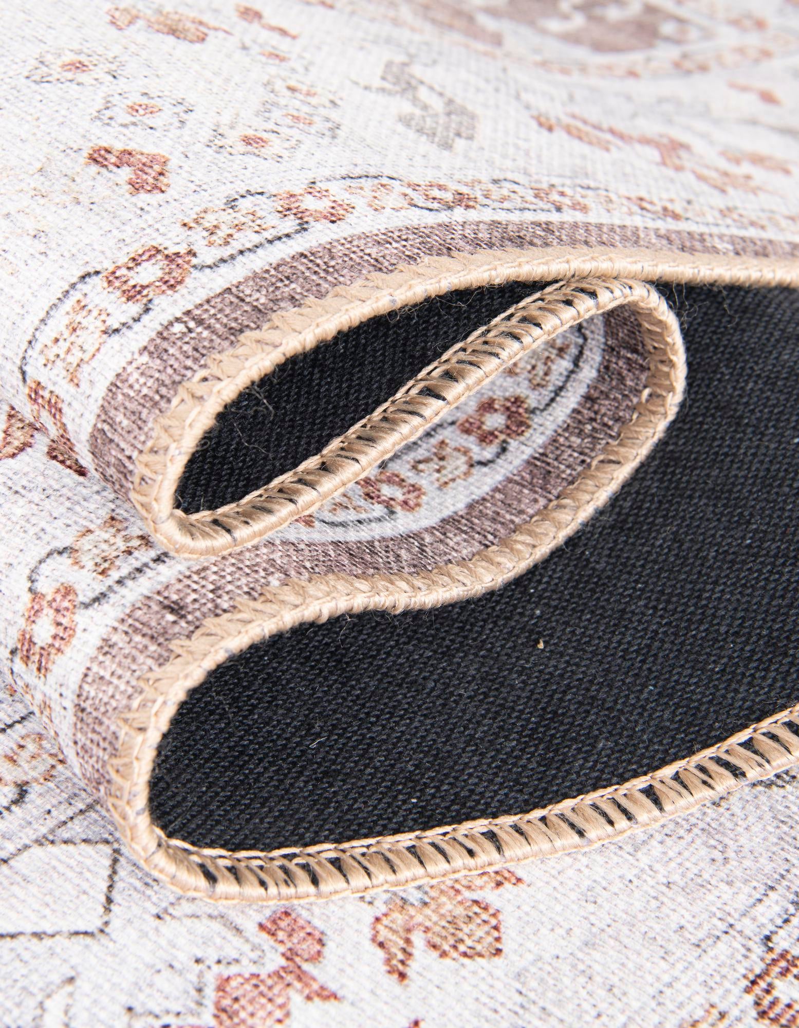 2' x 8' Washable Timeless Runner Rug