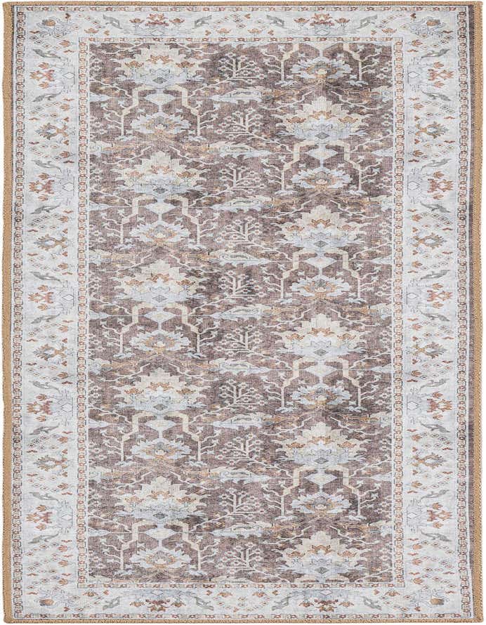 2' x 6' 1 Washable Timeless Runner Rug