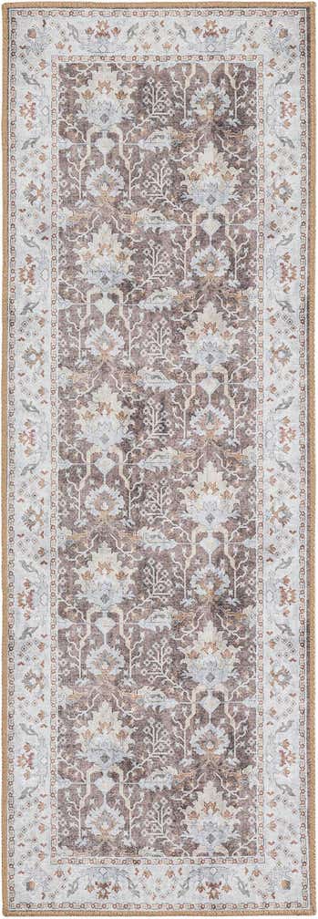2' x 6' 1 Washable Timeless Runner Rug