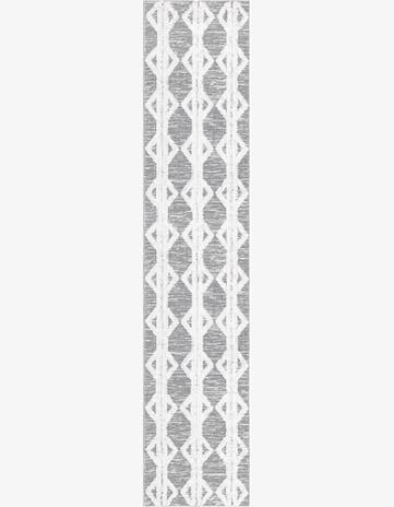 Anthracite Gray Sabrina Soto Casa Palma Runner Rug