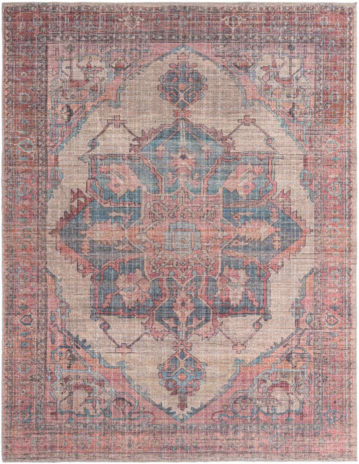 9' 2 x 12' Washable Nostalgia Rug