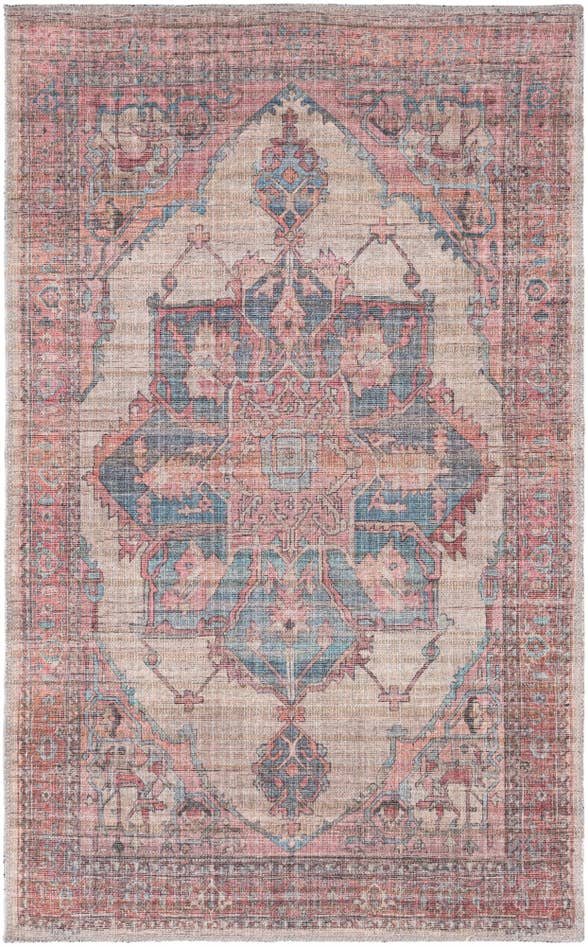 Detail image of 3' 3 x 5' 3 Washable Nostalgia Rug