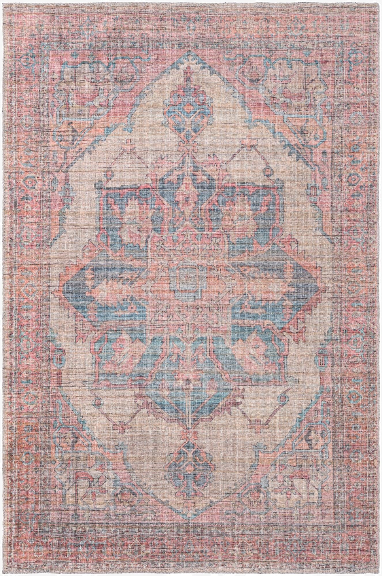 6' x 9'  Washable Nostalgia Rug