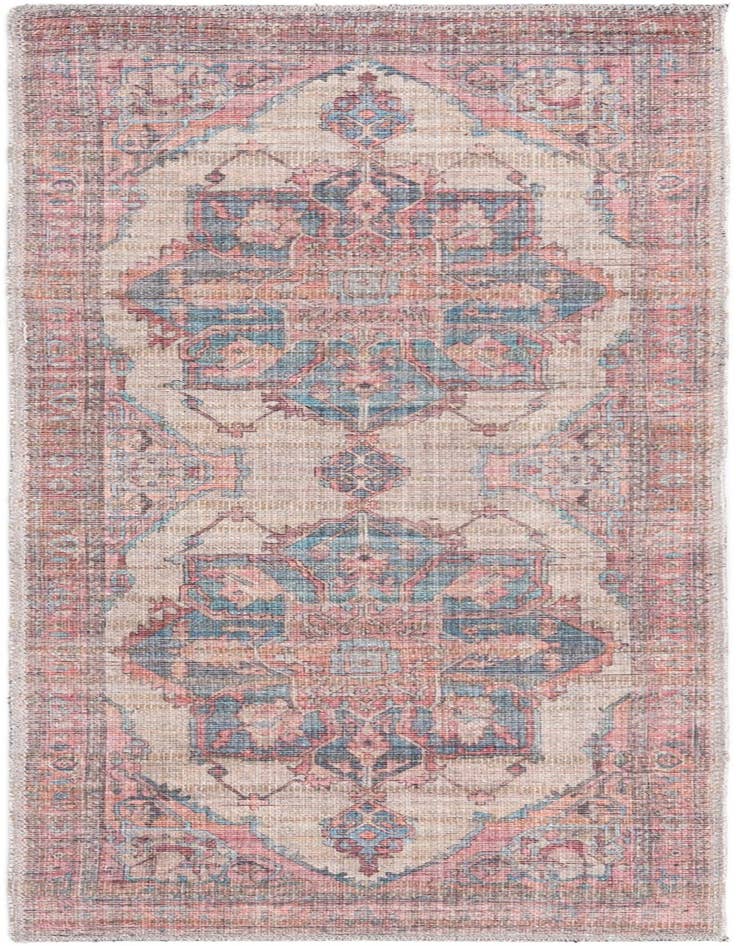 Detail image of 2' x 5' Washable Nostalgia Runner Rug