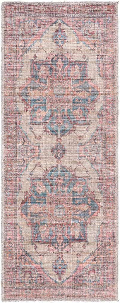 2' x 5' Washable Nostalgia Runner Rug