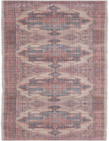 Detail image of 2' x 10' Washable Nostalgia Runner Rug