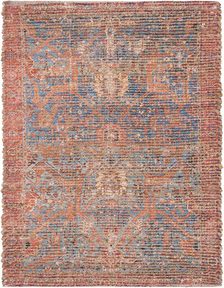 Detail image of 2' x 3' 1 Chenille Jute Rug