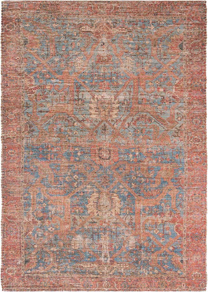 5' 1 x 8' Chenille Jute Rug
