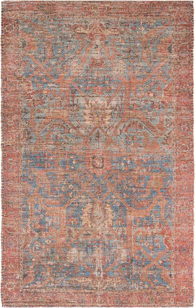 5' 1 x 8' Chenille Jute Rug