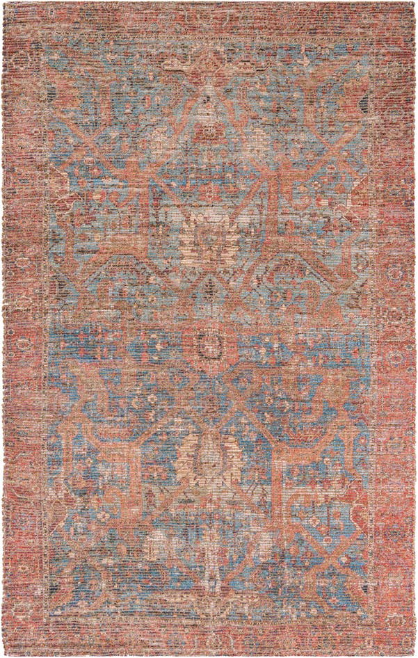 Detail image of 5' 1 x 8' Chenille Jute Rug